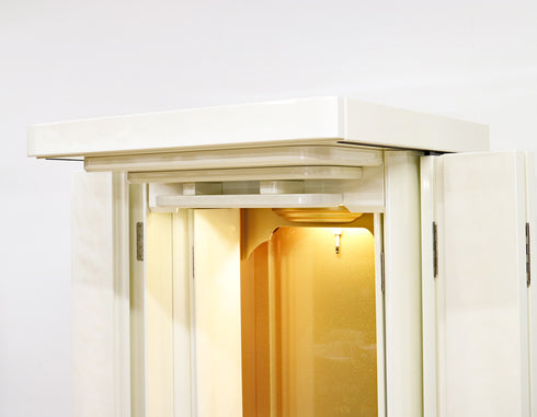 Soka Gakkai Furniture-style Buddhist Altar "Akane" Available in 4 colors Made in Japan Rainbow Gold Cabinet Compatible with Permanent Gohonzon